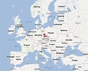Prague On Map Of Europe | US States Map