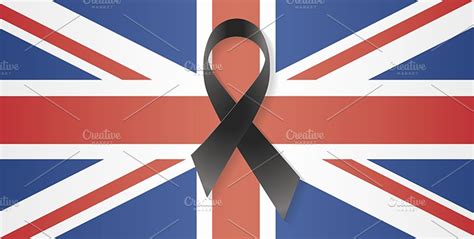 British Flag Vector Graphic Objects Creative Market