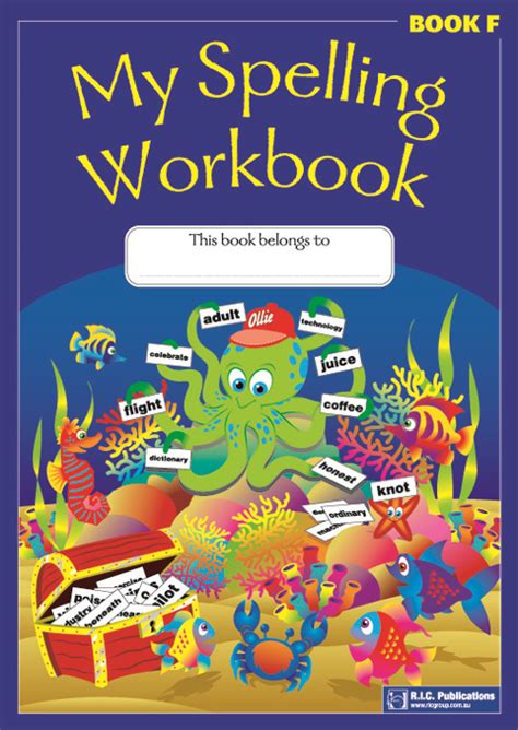 My Spelling Workbook Teachers Guide Book F By Ric Publications