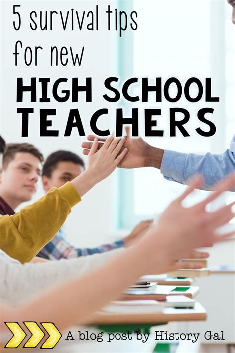 5 Survival Tips For New High School Teachers High School Science