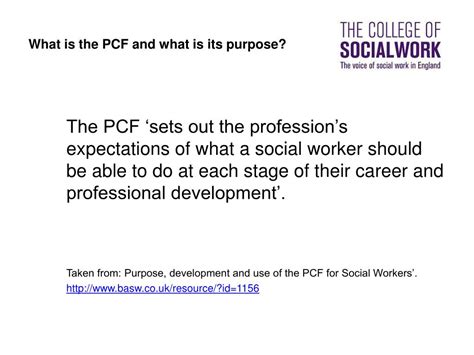 Ppt Pcf Professional Capabilities Framework Powerpoint Presentation