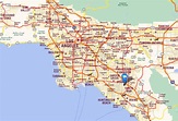Santa Ana, California Map