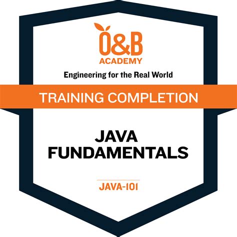Java 101 Java Fundamentals Credly