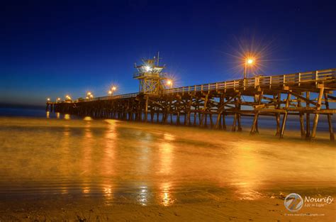 Nourify Photography Sunset At San Clemente Pier