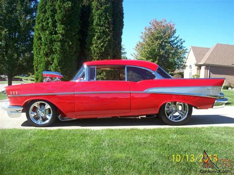 1957 Chevy Bel Air Street Rod Pro Street Pro Touring High End Show Car