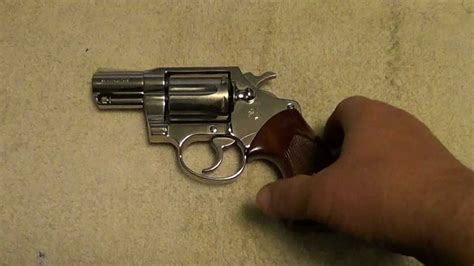 Colt Detective Special Revolver 3rd Issue Nickel Finish 38 Special