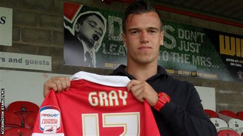 Accrington Sign Northern Ireland Striker James Gray Bbc Sport