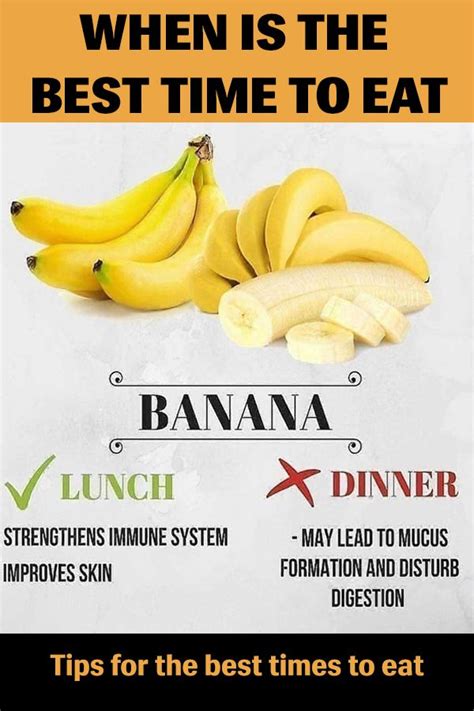 When Is The Best Time To Eat A Banana Best Time To Eat Health Time