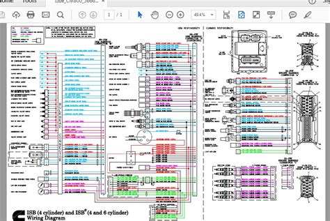 Wiring Diagram Wire Engine Schematicze Cummins Isb Isbe 4 And 6