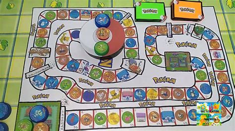 Un juego de preguntas y respuestas con seis categorías diferentes: Juego de mesa de Pokémon inventado por nosotros/Board game ...