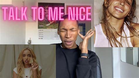 Tinashe Talk To Me Nice Reaction YouTube