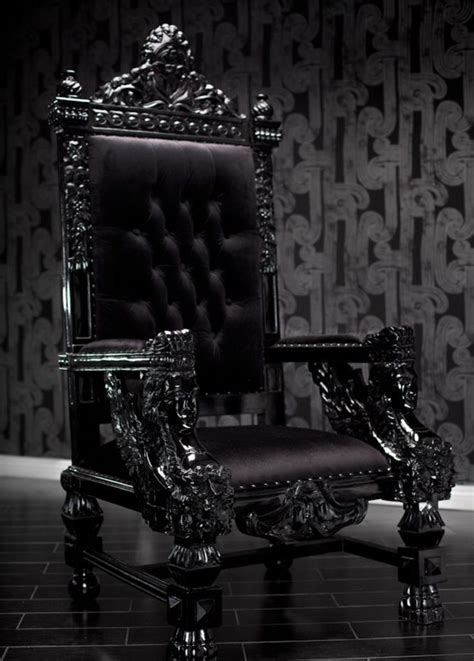 Throne Fit For A King 👑 Goth Home Decor Gothic Furniture Gothic Decor