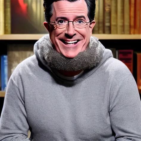 Stephen Colbert With A Frozen Beard Stable Diffusion Openart