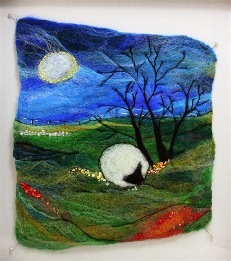Scrampalot Art By Judy Applegarth Felted Sheep