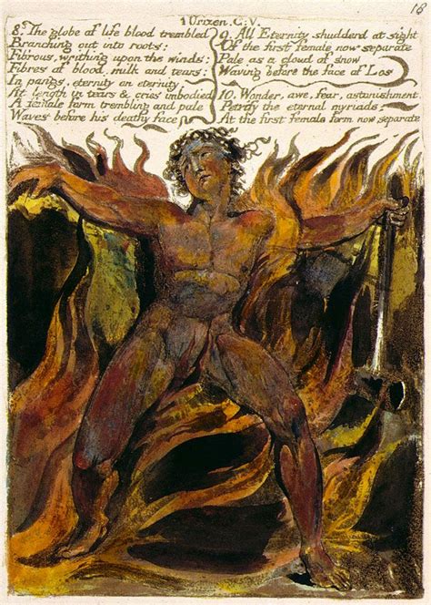 The First Book Of Urizen 18 William Blake Paintings William Blake