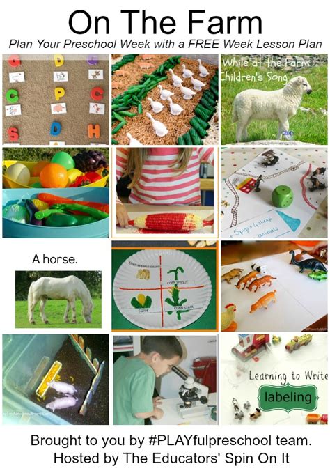 Preschool Activities Farm Theme Make A Mystery Animal Book The