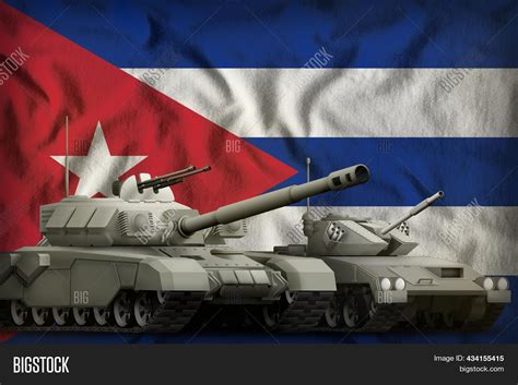 Tanks On Cuba Flag Image And Photo Free Trial Bigstock