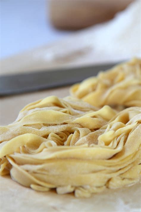 Homemade Tagliatelle Recipe Great Italian Chefs
