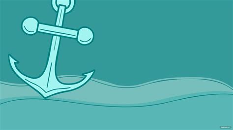 Teal Anchor Background In Illustrator Svg  Eps Png Download