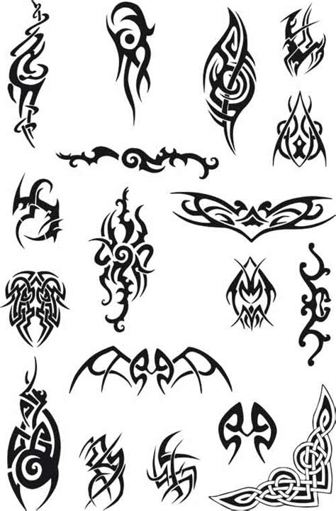 Tribal Tattoo Designs Eps Free Vector Download