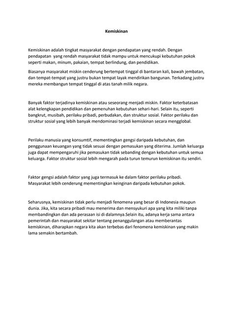 SOLUTION: Contoh teks eksplanasi - Studypool