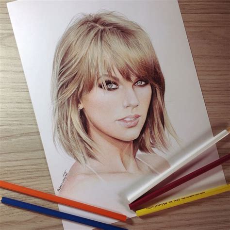 Pedro Lopes ⓐⓡⓣ Foto Taylor Swift Drawing Celebrity Drawings