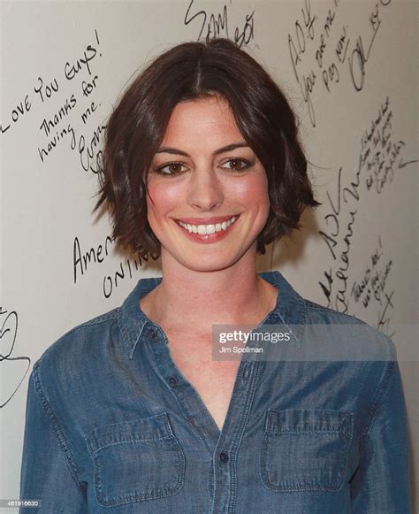 Actress Anne Hathaway Attends The Aol Build Speaker Series At Aol