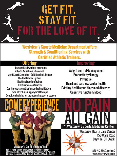 Get Fit Stay Fit Certified Athletic Trainers