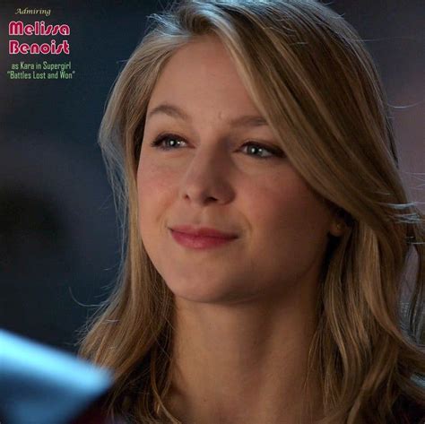 Melissabenoist As Kara Zor El In Episode “battles Lost And Won” Of Supergirl Season 3 Melissa
