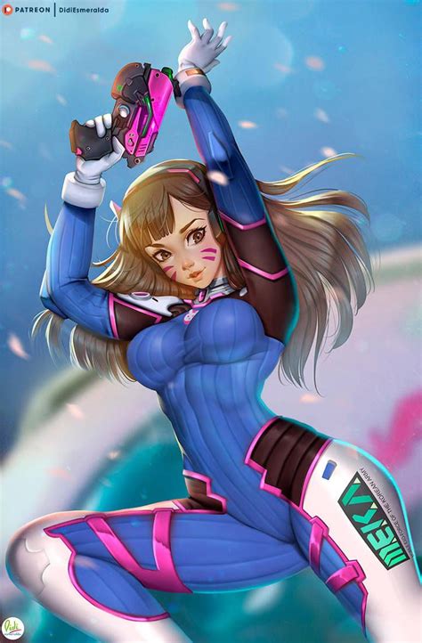 Overwatch Dva D Va Overwatch Overwatch Fan Art