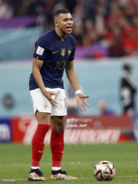Al Khor Kylian Mbappe Of France During The Fifa World Cup Qatar