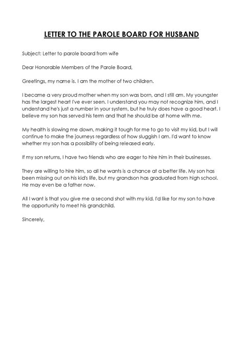 Missing Someone In Jail Letters