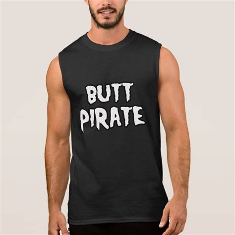 Butt Pirate Costume Sleeveless Shirt