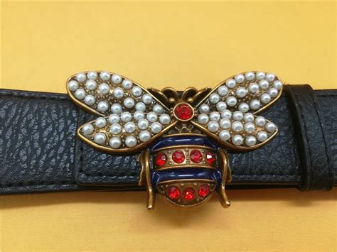 Best Selling Bee Belt Buckle With Pearl Decoration Autumn And Winter Fashion Ladies Womens