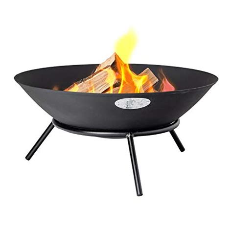 It safeguards the unit from sunrays, rainwater, debris, and other external affairs. Harbour Housewares Cast Iron Fire Pit | Outdoor Garden ...