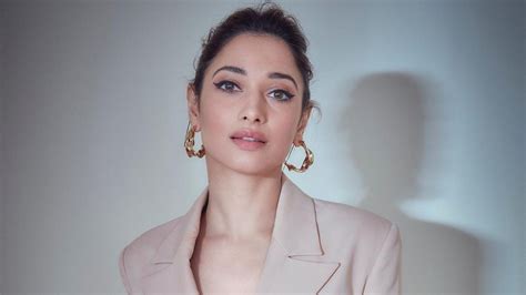 Tamannaah Bhatias Nude Dress Is A Lesson In Power Dressing Vogue India