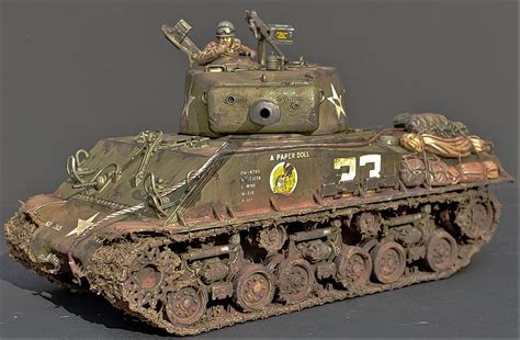 Tamiya 135 Us Tank M4a3e8 Sherman Easy Eight Korean War Model Kit