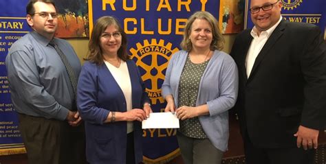 Rotary Club Of Wilkes Barre Donates 8200 To The Osterhout Free