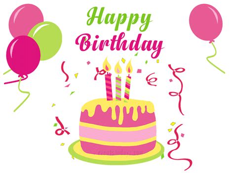 Gifts for everyone · customizable · huge selection Happy Birthday Greetings GIF Animations With Beautiful Wishes