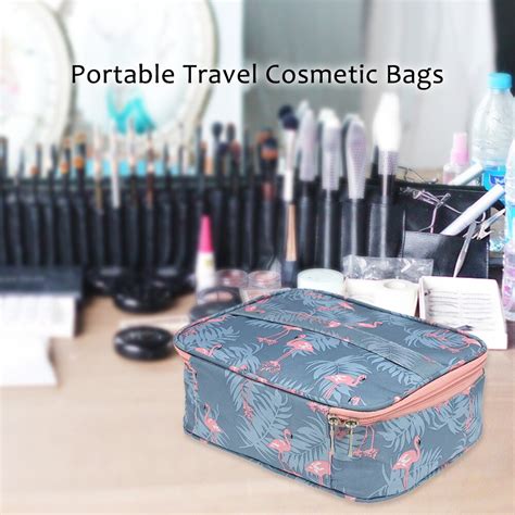 Portable Travel Portable Cosmetic Bag Diy Organizer Makeup Bag For