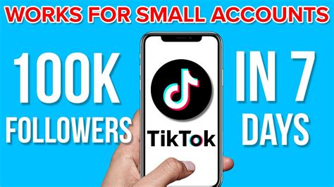 1 100k Followers On Tiktok In 7 Days Step By Step Guide Youtube