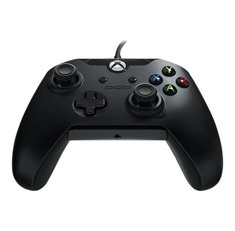 Pdp Wired Controller For Xbox One Black Gamepad Microsoft Xbox One S