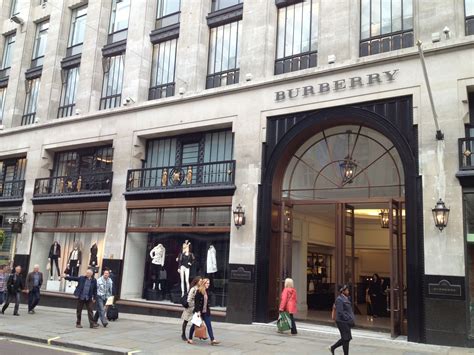 Burberry World Flagship Store 121 Regent Street Street Study