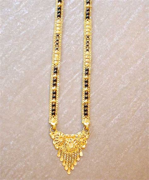 Gold Mangalsutra Design Gold Jewellery Mangalsutra 22k Gold