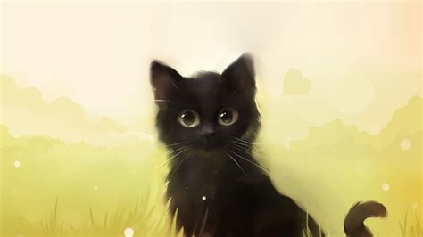 Kawaii Black Cat Wallpapers Top Free Kawaii Black Cat Backgrounds
