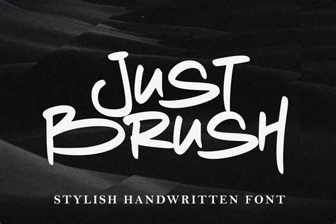 Just Brush Font Dfonts