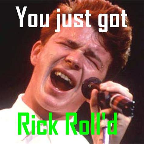 Rick Rolled Rick Astley Photo 26587136 Fanpop