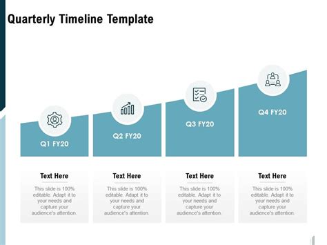 Quarterly Timeline Template Ppt Powerpoint Presentation Infographics