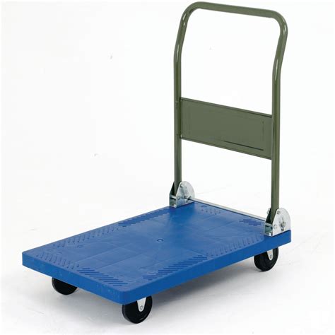 Plastic Platform Truck 120kg Capacity With Free Uk Delivery Ese Direct