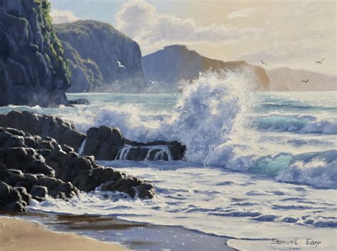 How To Paint Crashing Waves Samuel Earp Artist